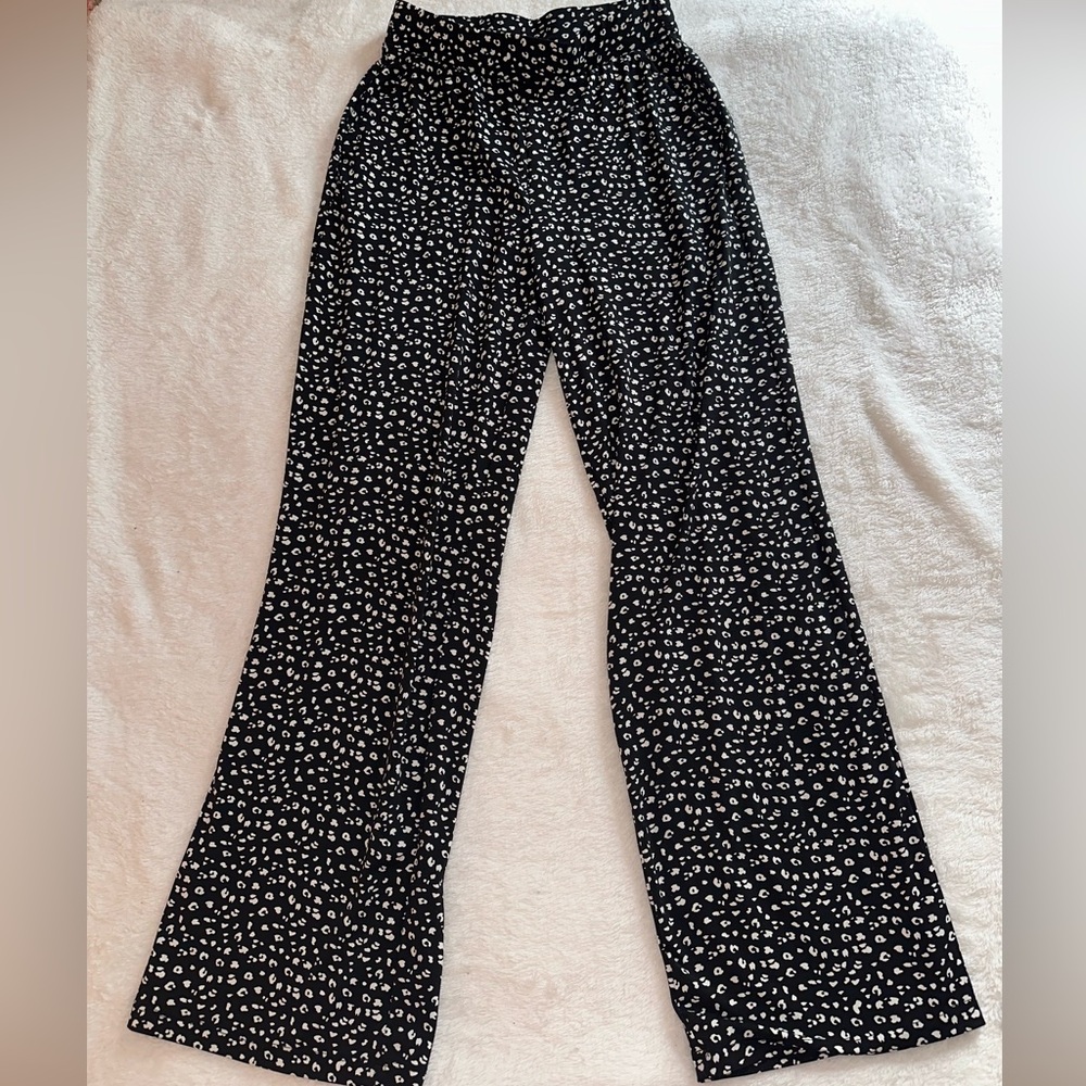 Joan Vass Wide Leg Pants